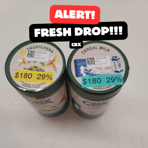 CBX Tropicanna & Cereal Milk Now in Stock! | Atrium Dispensary